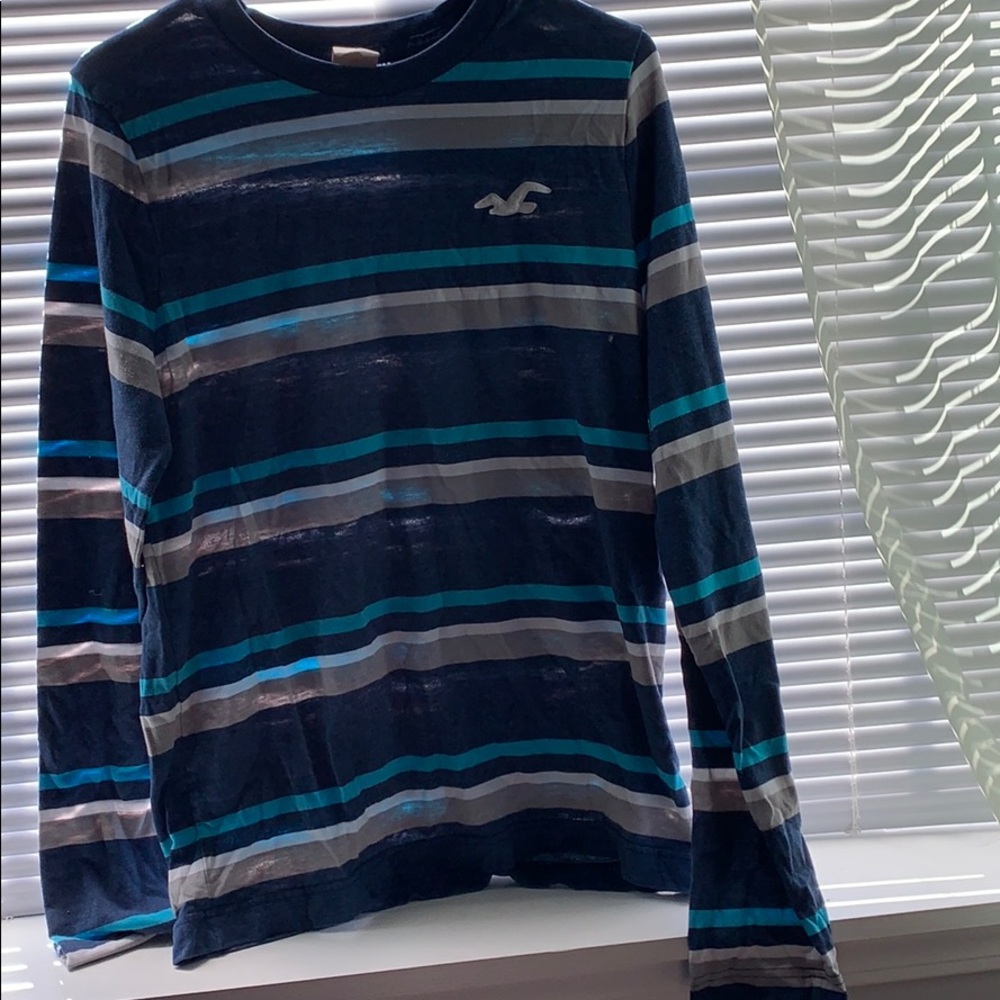 Stripped men’s long tee